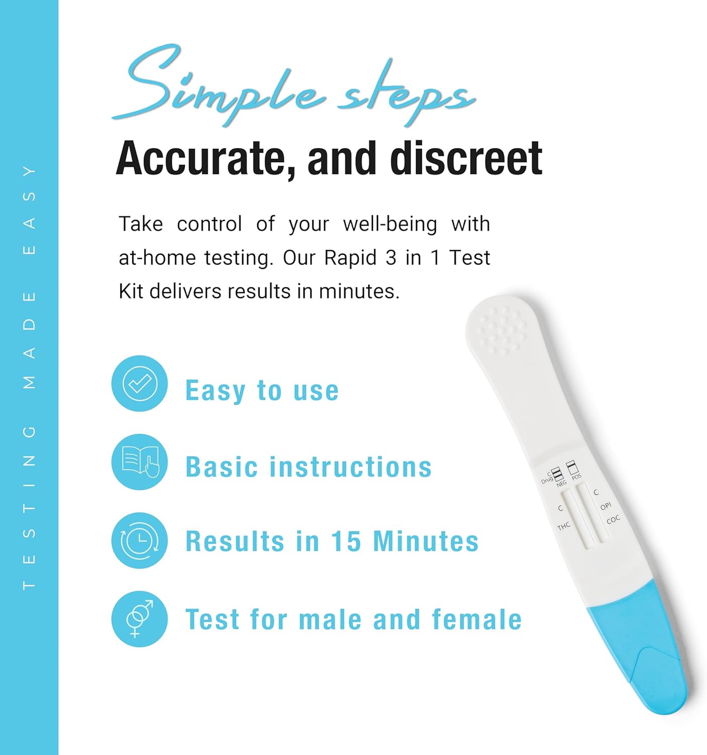 Steps to Use Saliva Drug Test Kit