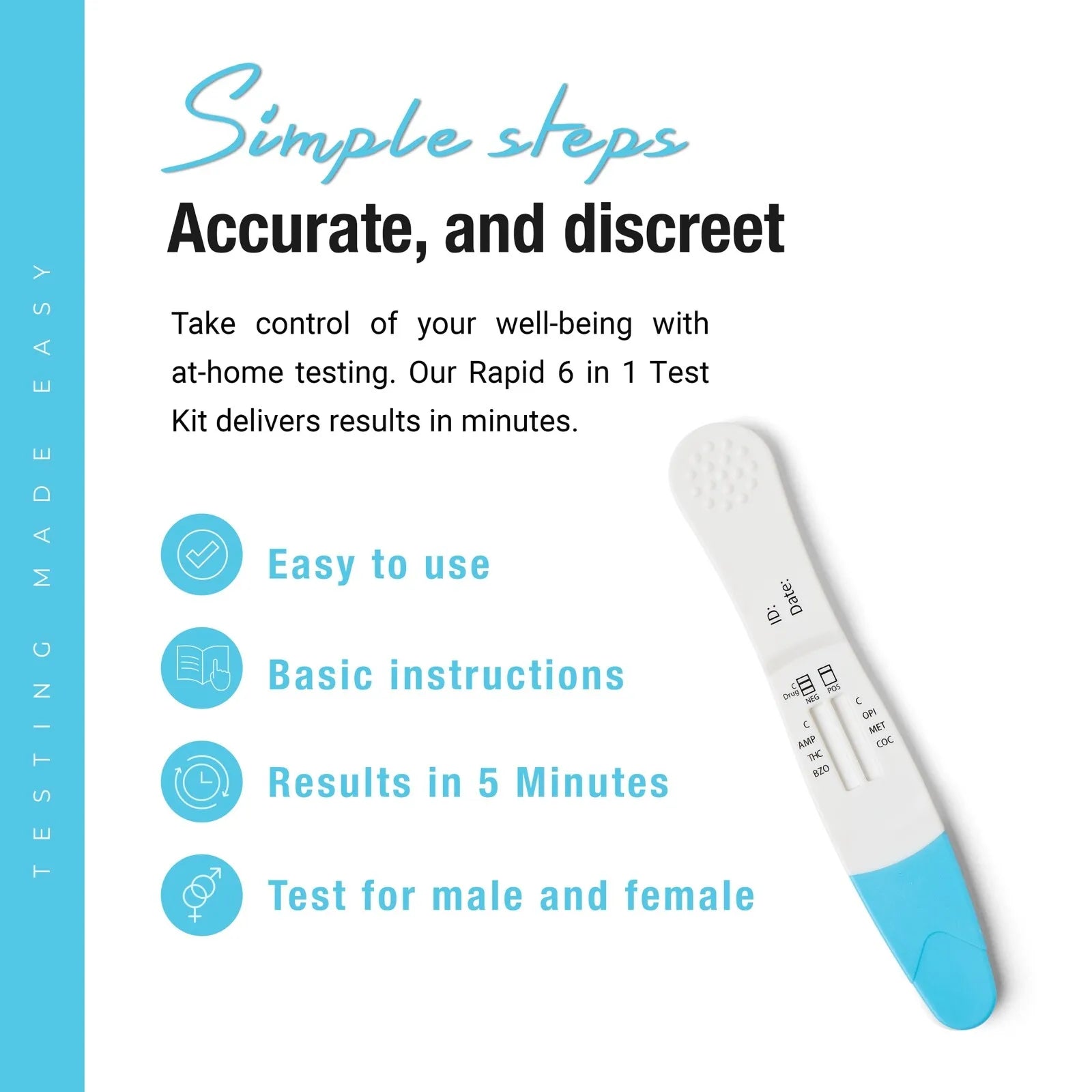 Rapid saliva drug test