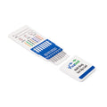 Easy-read multi-drug urine screen strips