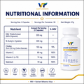 VT Supplements Milk Thistle 300mg Capsules with Choline NAC Selenium Vitamin C and Vitamin E