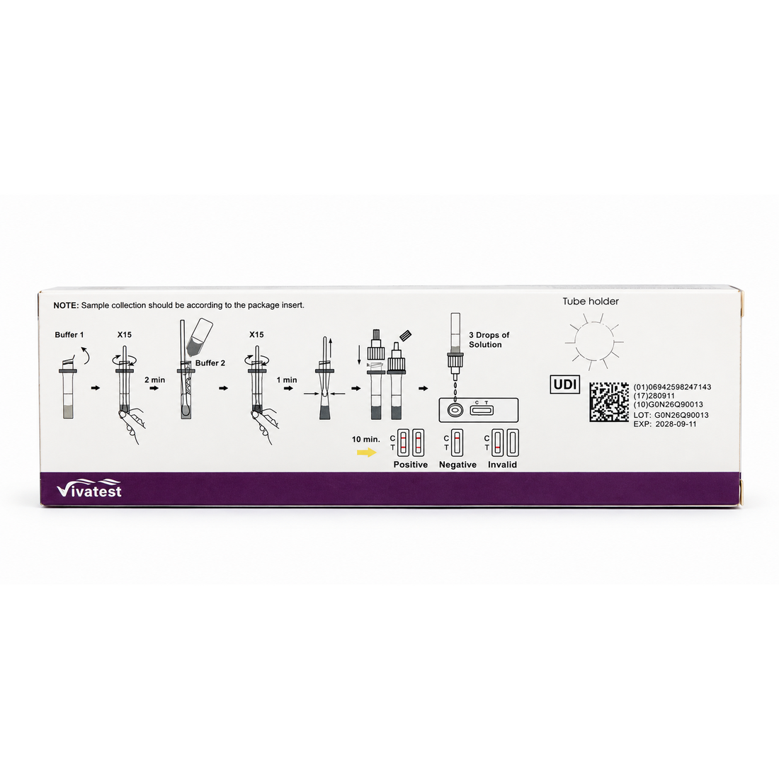 Gonorrhoea Rapid Test Kit for Men & Women – Cervical & Urethral Swab Antigen Screening – STI Test with Clear Guidance & UK Customer Support | VivaTest